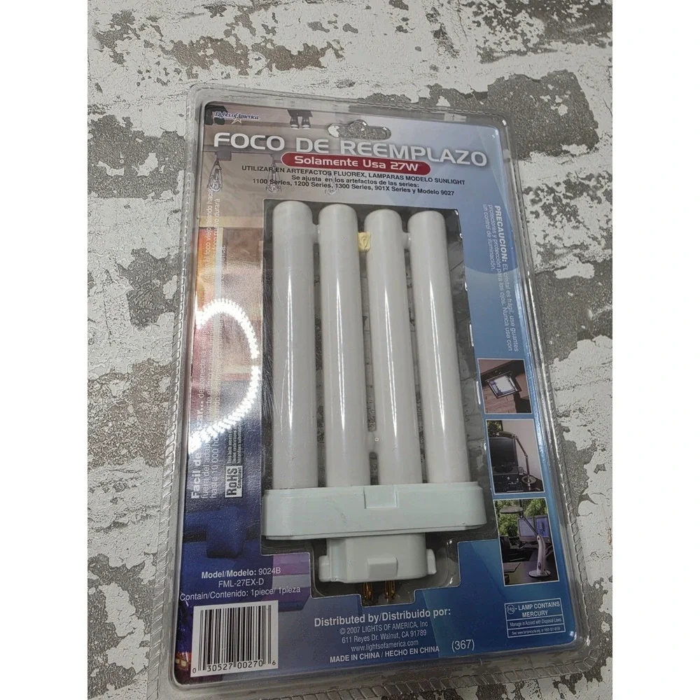 Lights of America Replacement Bulb 27W Flourescent Warm White Tubular Light Bulb
